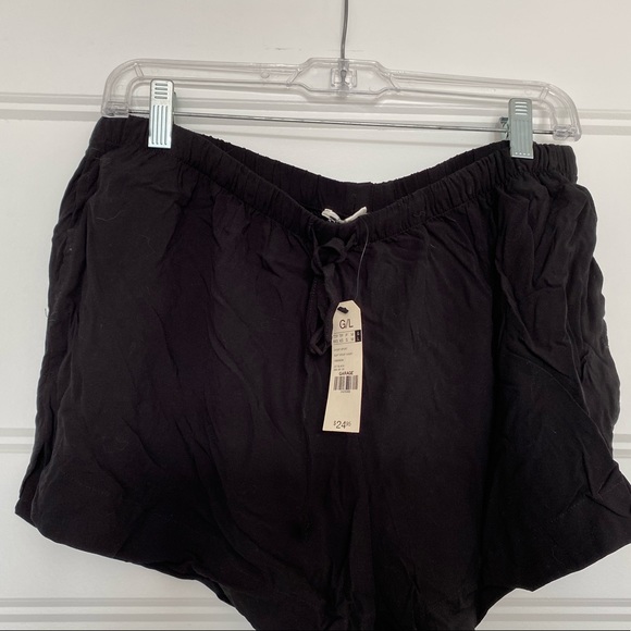 Garage leisure black shorts - Picture 1 of 2